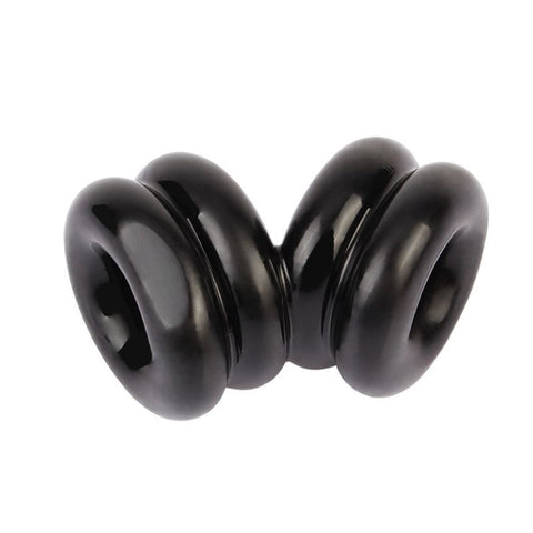 Chisa Double Stacked Dual Pleasure Mens Cock Ring Maximum Constriction - Stretchy Cock Rings
