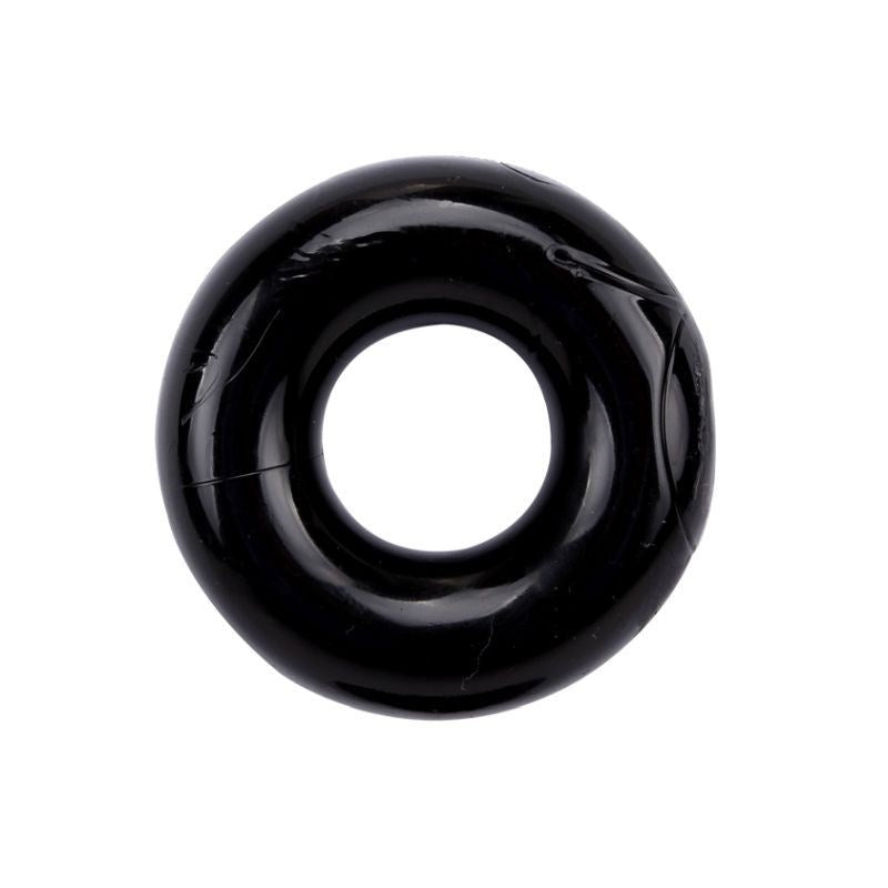 Chisa Mega Donut Shaped Cock Rings Twin Pack Thick TPE Enhancement - - Cock Ring Sets
