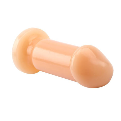 Chisa Realistic Cock Shaped Anal Pleasure Plug Flesh Small Butt Plug - Butt Plugs