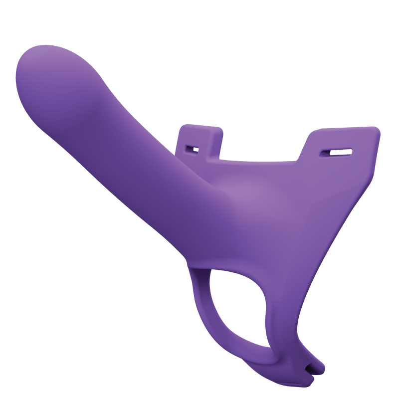 Perfect Fit Zoro 5.5 Inch Harness Free Strap On with Soft Touch Silicone - Strap On Sextoys