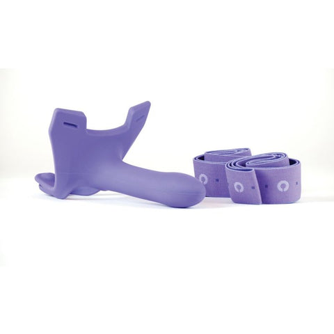 Perfect Fit Zoro 5.5 Inch Harness Free Strap On with Soft Touch Silicone - Strap On Sextoys
