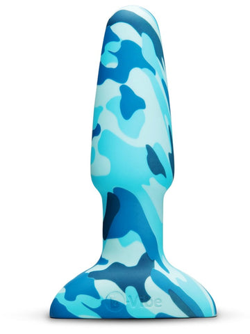 B Vibe Rimming 2 Rotating and Vibrating Butt Plug Camo Dual Stimulation - Butt Plugs