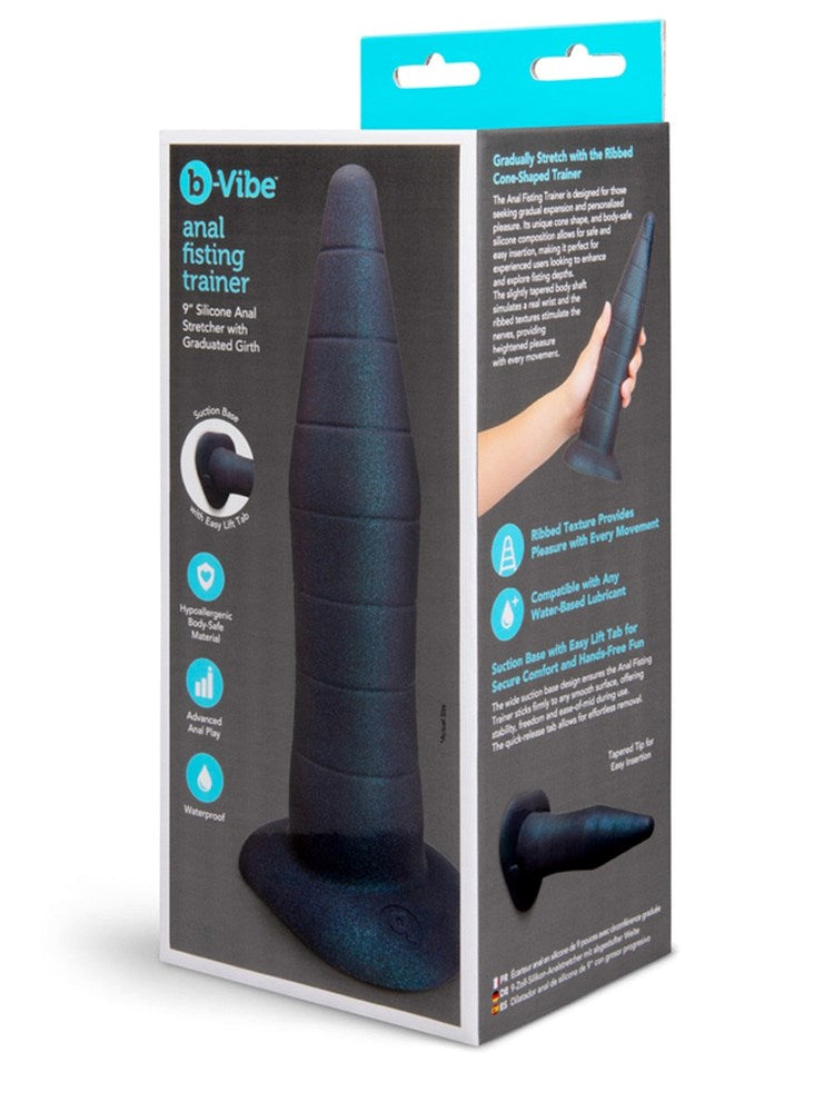 B Vibe Fisting Silicone Anal Stretcher Training Graduated Girth - - Butt Plugs