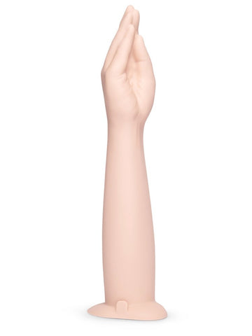 B Vibe Silicone Hand Fisting Dildo With Suction Base 16.5 Inch - Realistic Dildos