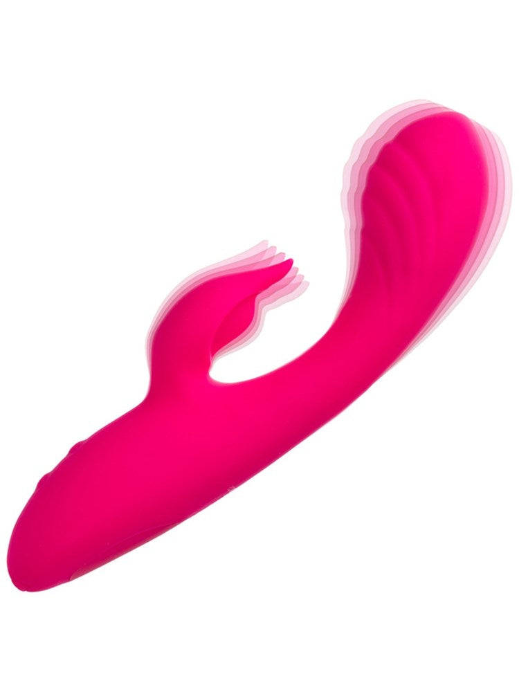 California Exotics Rumbler Rumble Duo 10 Functions Rabbit Vibrator USB C - Rabbit Vibrators