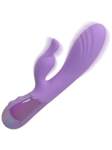 California Exotics Aura Dual Bunny Ears Rabbit Vibrator with Dual Motors - Rabbit Vibrators