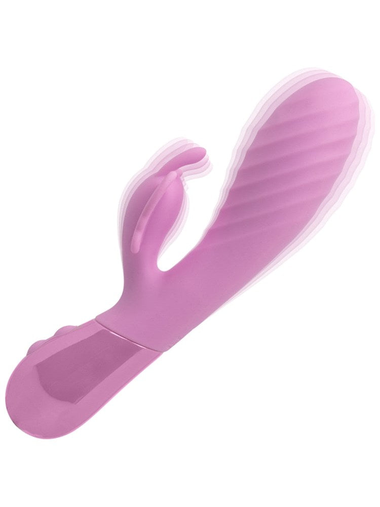 California Exotics Aura Dual Flutter 10 Function Rabbit Vibrator - Rabbit Vibrators
