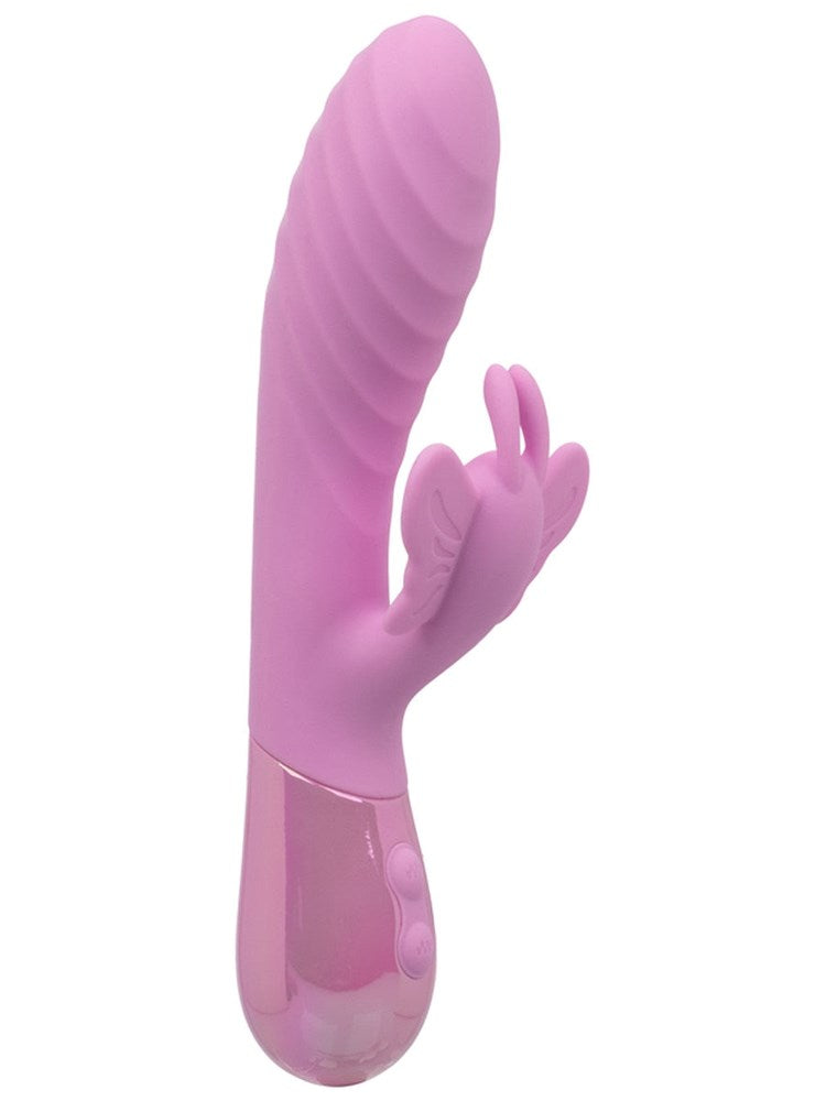 California Exotics Aura Dual Flutter 10 Function Rabbit Vibrator - Rabbit Vibrators