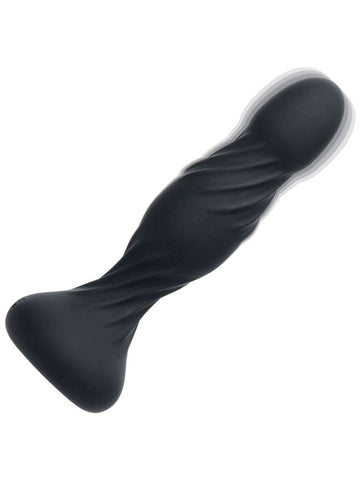 California Exotics Deep Swirl Reverberating Butt Plug USB Rechargeable - Butt Plugs