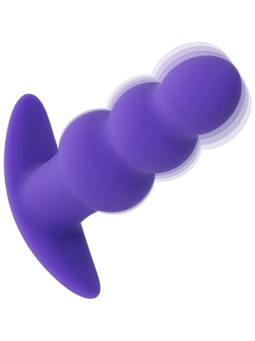California Exotics Basic Essentials Rechargeable Beaded Anal Probe - Butt Plugs
