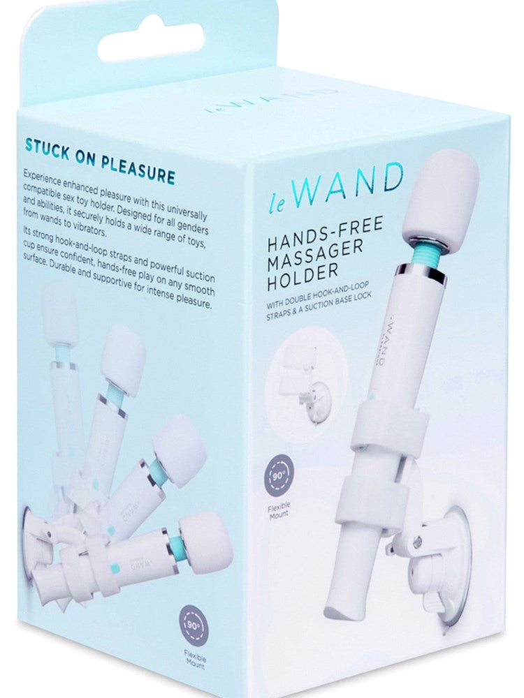 Le Wand Classique Hands Free Massager Holder with 90 Degree Flexible Mount - Vibrator Accessories