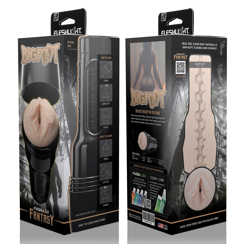 Fleshlight Fantasy Bigfoot Realistic Vagina Stroker with Exclusive Texture - - Masturbators and Strokers