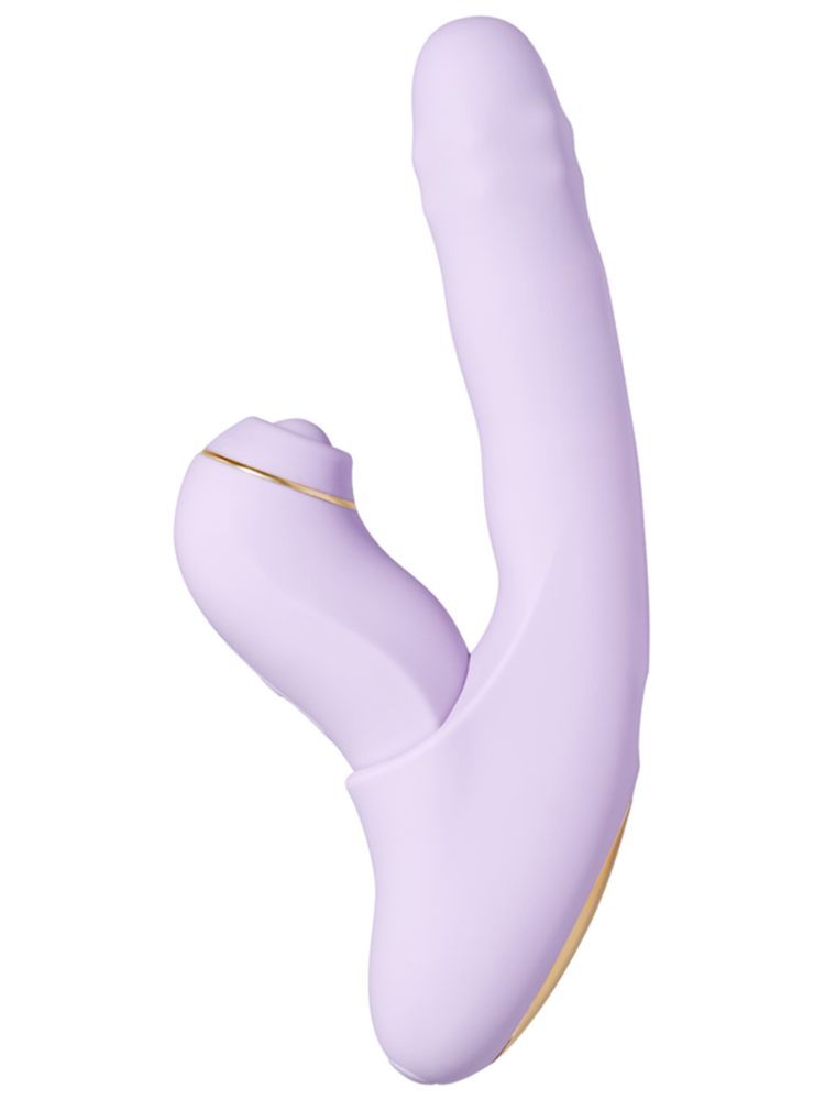 Svakom DuoGlow Multi Function Rotating Rabbit Vibrator with App Control - - Rabbit Vibrators