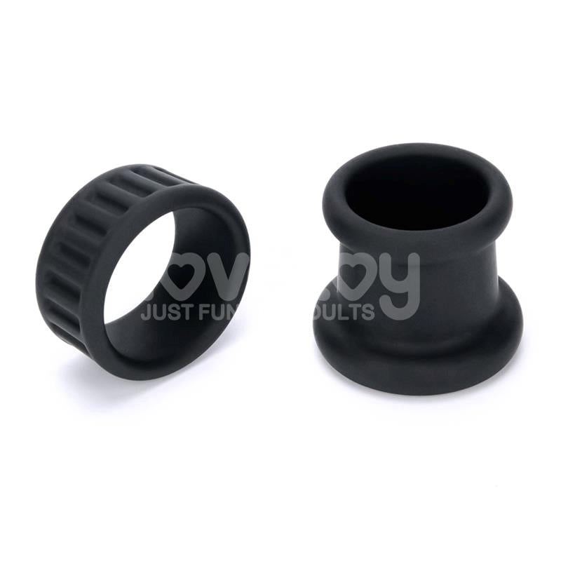 Lovetoy Pinnacle Pro Twin Grip Enhancer Cock & Balls Ring