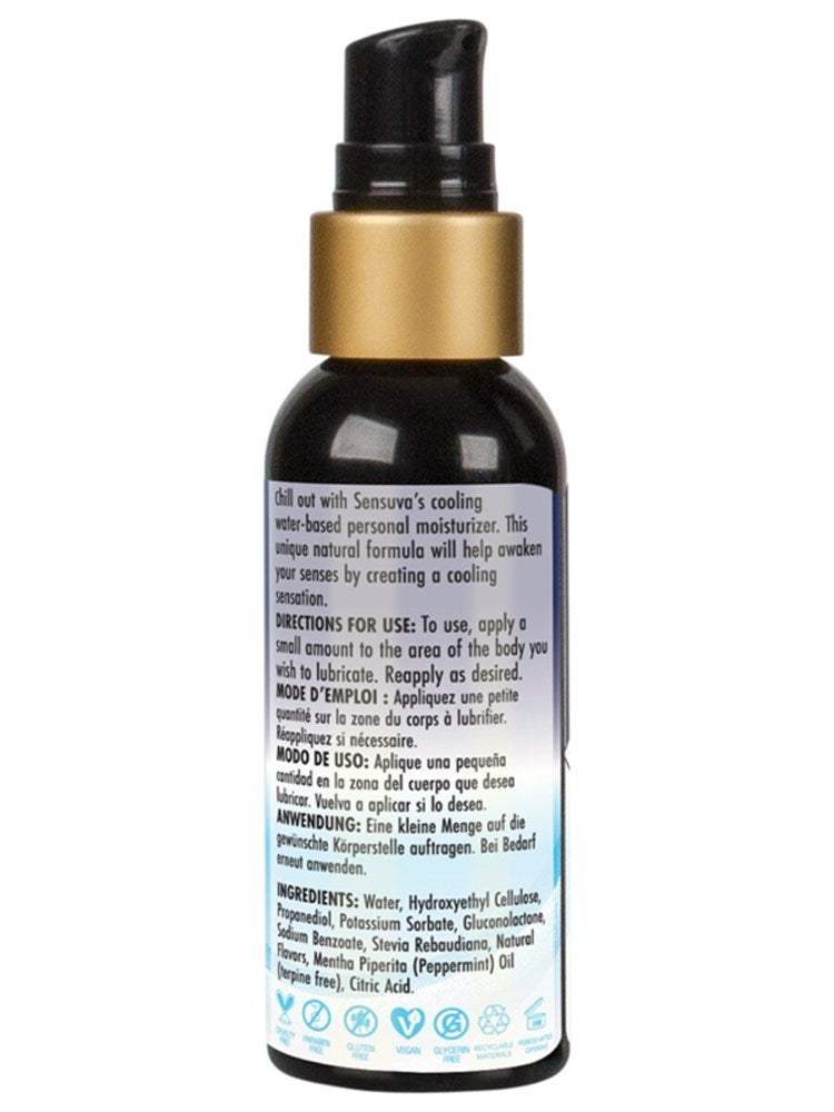 Sensuva Arctic Chill Cooling Personal Moisturizer 2oz