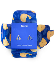 Biird Hypoallergenic Sterling Silver Clit Earrings