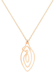 Biird Vulvii Gold Plated Stainless Steel Necklace