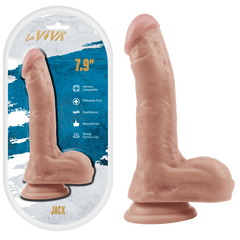 La Viva Jack 7.9 Inch Suction Cup Realistic Dildo