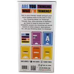 Creative Conceptions Are You Thinking What I'm Thinking? Game