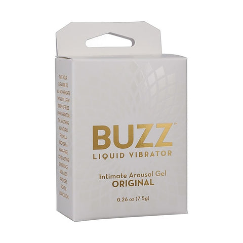 Doc Johnson Buzz Original Liquid Vibrator Clitoral Gel - Water Based Lubes