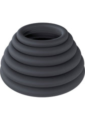Shots LEVELZ Classic Silicone Cock Ring Set of 6 Sizes - Cock Ring Sets