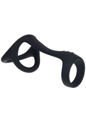 Shots LEVELZ Tri O Silicone Shaft Cock and Ball Ring - Stretchy Cock Rings