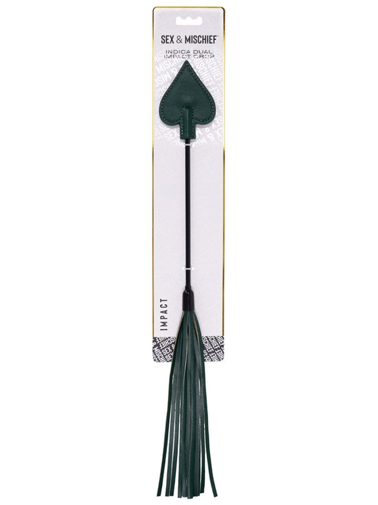Sportsheets Indica Dual Impact Riding Crop - Whips And Crops