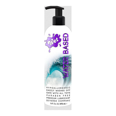 Wet Water Based Premium Adult Lubricant Silky Smooth Intimate Formula