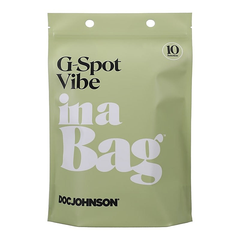 Discreet & Powerful G Spot Vibe In A Bag by Doc Johnson - G-Spot Vibrators