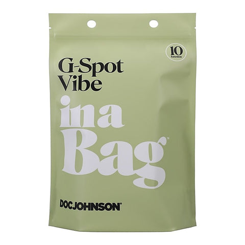 Discreet & Powerful G Spot Vibe In A Bag by Doc Johnson - G-Spot Vibrators