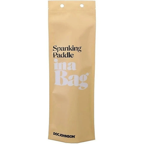 Spanking BDSM Paddle In A Bag by Doc Johnson - Paddles And Slappers