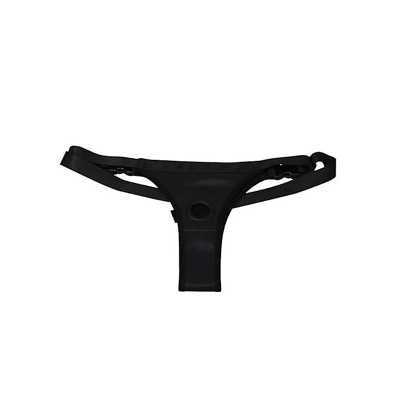 Adjustable Strap On Harness and Dong In A Bag by Doc Johnson - Strap On Sextoys
