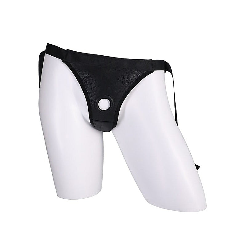 Adjustable Strap On Harness and Dong In A Bag by Doc Johnson - Strap On Sextoys