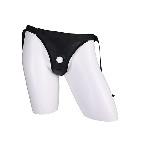 Adjustable Strap On Harness and Dong In A Bag by Doc Johnson - Strap On Sextoys