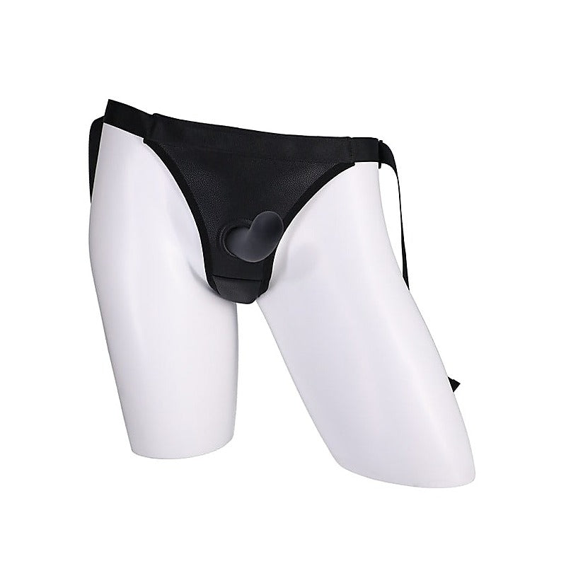 Adjustable Strap On Harness and Dong In A Bag by Doc Johnson - Strap On Sextoys