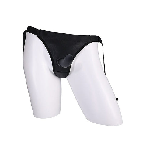 Adjustable Strap On Harness and Dong In A Bag by Doc Johnson - Strap On Sextoys