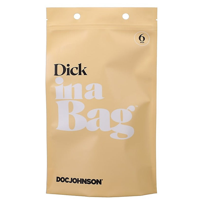 6 Inch Realistic Dick In A Bag by Doc Johnson - Realistic Dildos