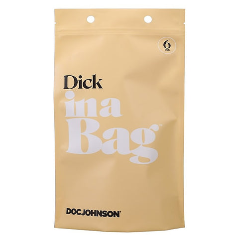 6 Inch Realistic Dick In A Bag by Doc Johnson - Realistic Dildos