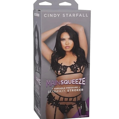 Main Squeeze Cindy Starfall Male Stroker by Doc Johnson - Masturbators and Strokers