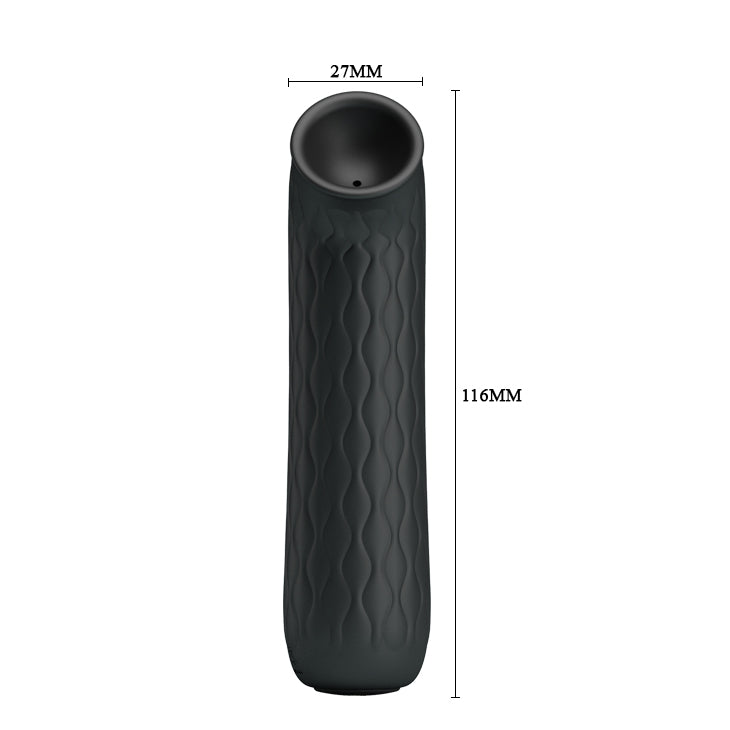 Baile MR Play Rechargeable Anal Sucking Butt Plug - Butt Plugs