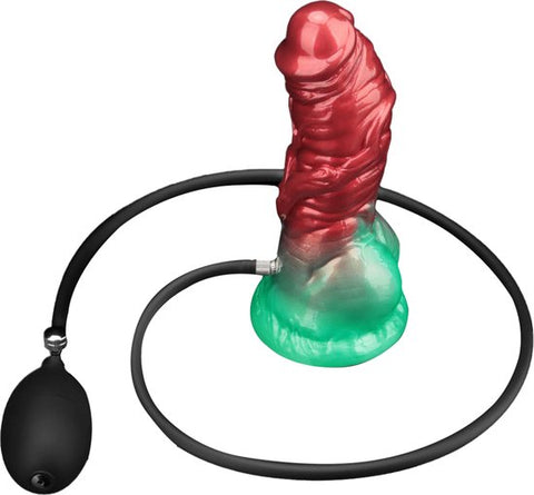 Lovetoy Aerosx 8 Inch Dual Density Inflatable Fantasy Dildo - Realistic Dildos