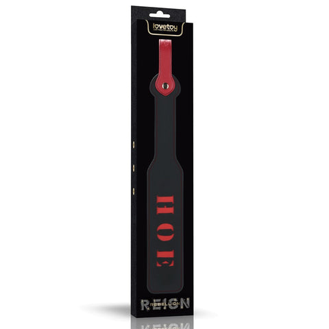 Lovetoy 15 Inches Rebellion Reign Fetish Paddle HOE - Paddles And Slappers