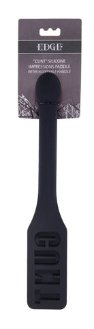 Sportsheets EDGE CUNT Silicone Paddle with Insertable Handle