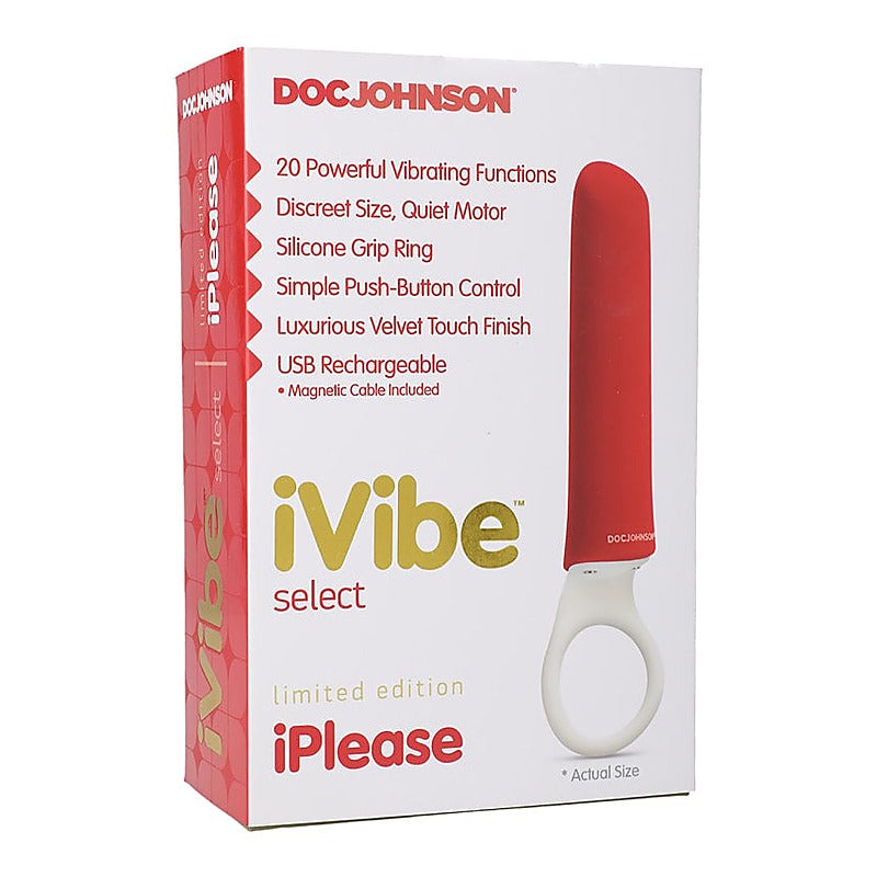 Doc Johnson iVibe Select iPlease Limited Edition Bullet Vibe - Bullet Vibrators