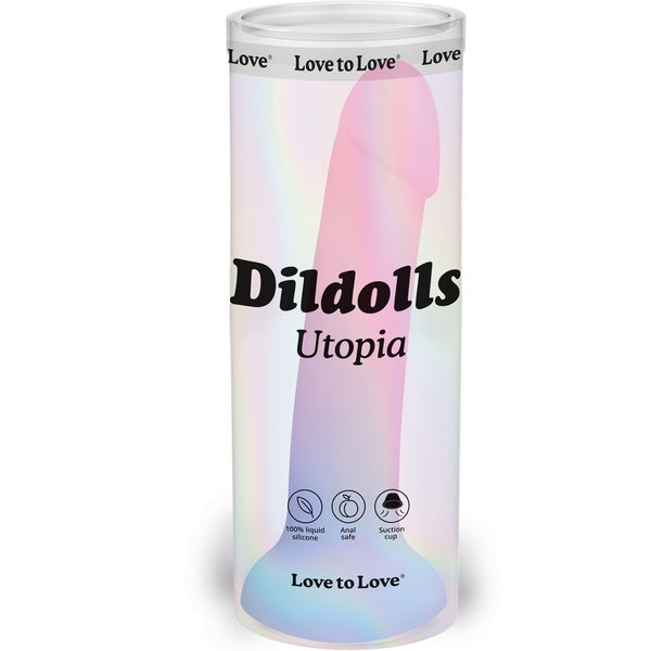 LOVE TO LOVE DILDOLLS Utopia Silicone Dildo - - Realistic Dildos
