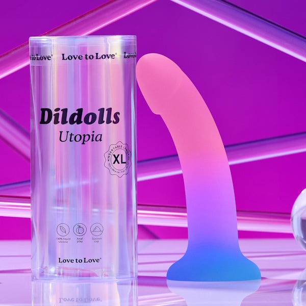 LOVE TO LOVE DILDOLLS Utopia Silicone Dildo - Extra Large - Realistic Dildos