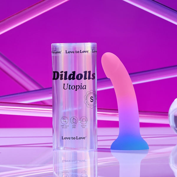 LOVE TO LOVE DILDOLLS Utopia Silicone Dildo - Small - Realistic Dildos