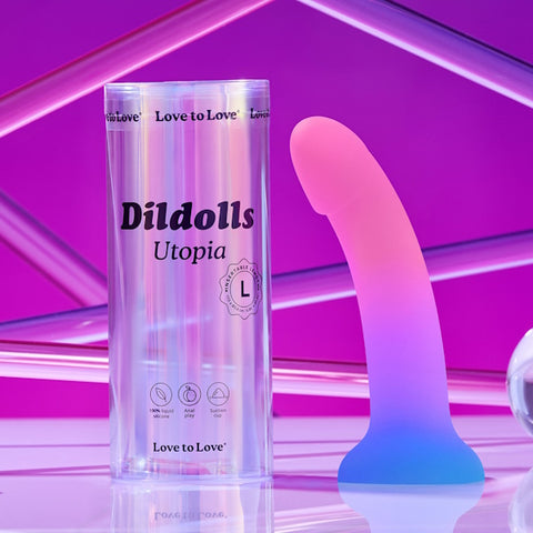 LOVE TO LOVE DILDOLLS Utopia Silicone Dildo - Realistic Dildos