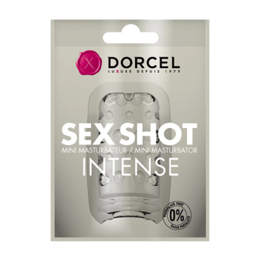 DORCEL Sex Shot INTENSE Masturbating Sleeve - 1 pack - - Masturbators and Strokers