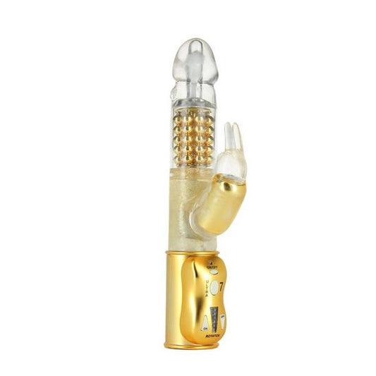 DORCEL Triple Stim Orgasmic Rabbit With Rotating Beads - - Rabbit Vibrators